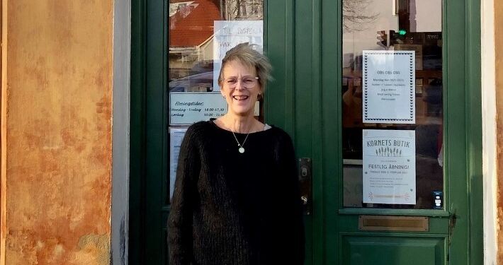 Bente Mejlholm har overtaget Aurion og startet Kornets Butik.