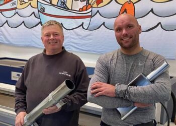 Keld Bo Svendsen og Jan Ditlev Andersen er indehaverne af Horne Blik.