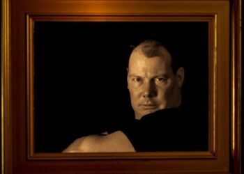 Selvportræt af Jens Kranen.