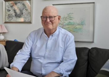 Fødselaren Johnny Andersen. Foto: Niels Helver.