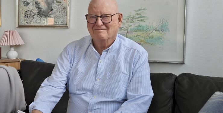 Fødselaren Johnny Andersen. Foto: Niels Helver.