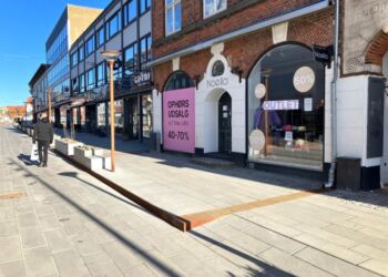 Noella Fashion har været i Strømgade og i Hjørring i to og et halvt år. Foto: Palle W. Nielsen