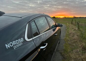 Solopgang ved Uggerby Å. Foto (arkiv): Niels Skipper.