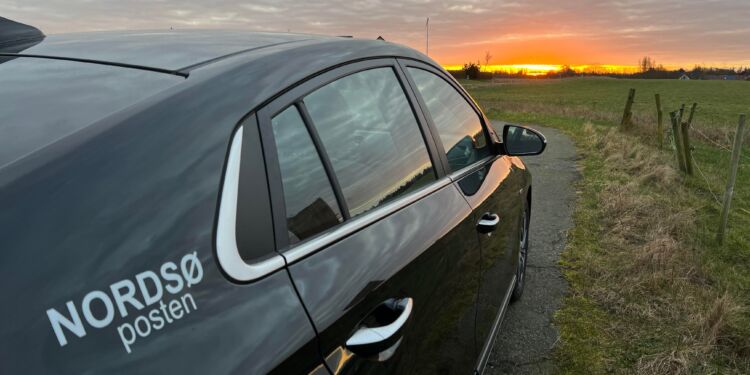 Solopgang ved Uggerby Å. Foto (arkiv): Niels Skipper.