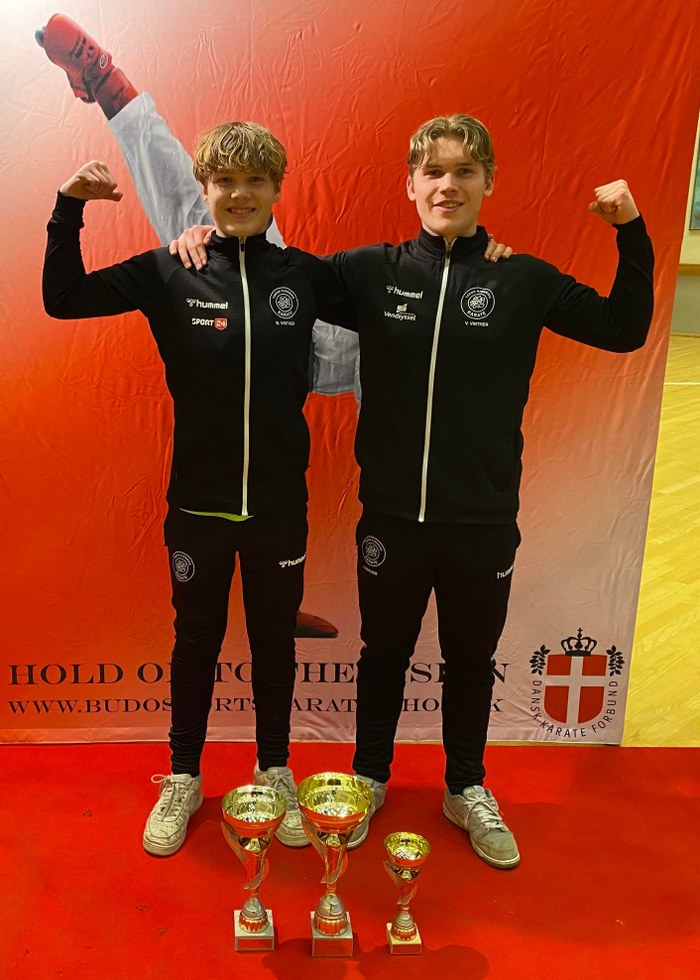 Tokon Hjørring Karate hentede guld ved Copenhagen Open 2023