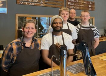 Bagest chefen med det stærke hold hos Først Til Mølle. Foto: Palle W. Nielsen