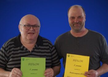 Forårscup vindere 2023 Erik Brogaard og Casper Caspersen.