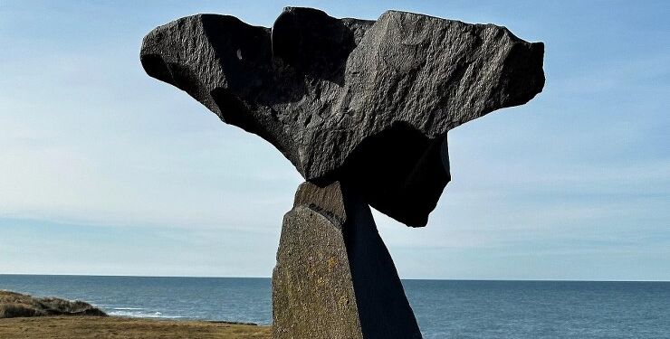 Her er Fowli, som mange i Hirtshals er towli med. Foto: Henriette Maj Pedersen.