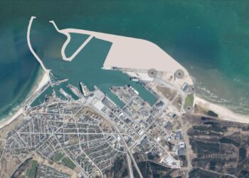 Plan for havneudvidelse i Hirtshals.