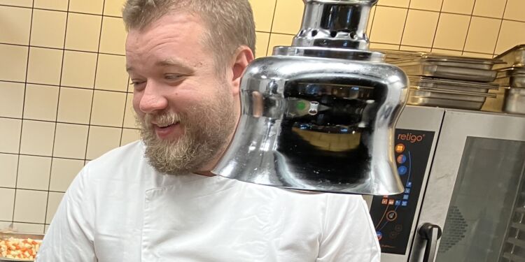 Henrik Jordansen Kristensen var i syv år køkkenchef Hos Uffe Teatercaféen. Foto: Palle W. Nielsen