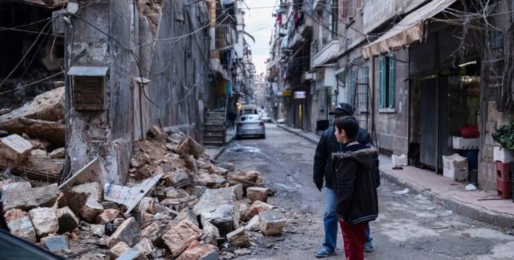 Folkekirkens Nødhjælps indsamling har i år fokus på tre højaktuelle kriser; Krigen i Ukraine, sult på Afrikas Horn og jordskælvet i Tyrkiet og Syrien Foto: GOPA/DERD.