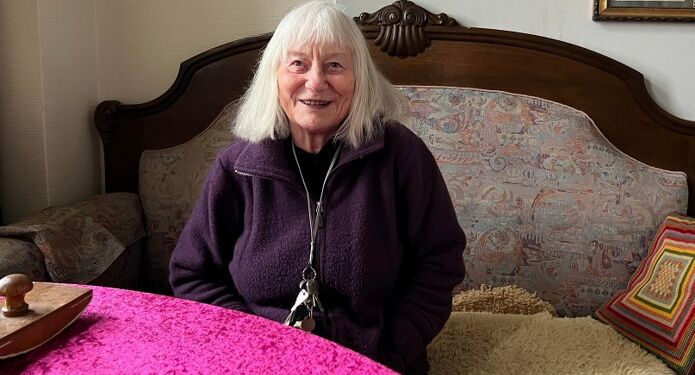 Lisbeth Birgersson på Den Gamle Station i Hirtshals. Foto: Niels Skipper.