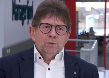 Ole Peter Christensen er bestyrelsesmedlem og nu forperson i Vendsyssel Teater. Foto: TV2 Nord.