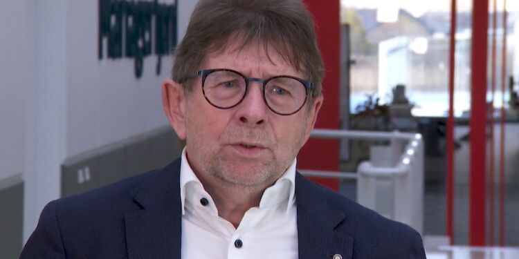 Ole Peter Christensen er bestyrelsesmedlem og nu forperson i Vendsyssel Teater. Foto: TV2 Nord.