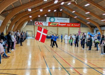 Lørdagen bød på flot gymnastikopvisning i Lendum.