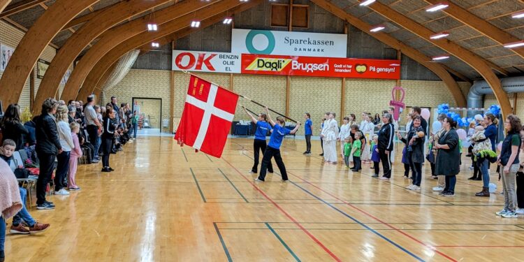 Lørdagen bød på flot gymnastikopvisning i Lendum.