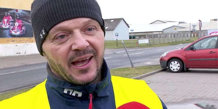 Per Mejlholm fra GVL Løkken. Foto: TV2 Nord.