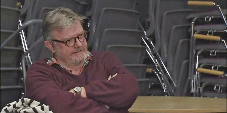 Peter Schrøder på Vendsyssel Teater. Foto: Ivan Hansen.