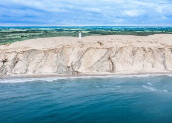Rubjerg Knude syd for Lønstrup. Foto: VisitNordvestkysten.