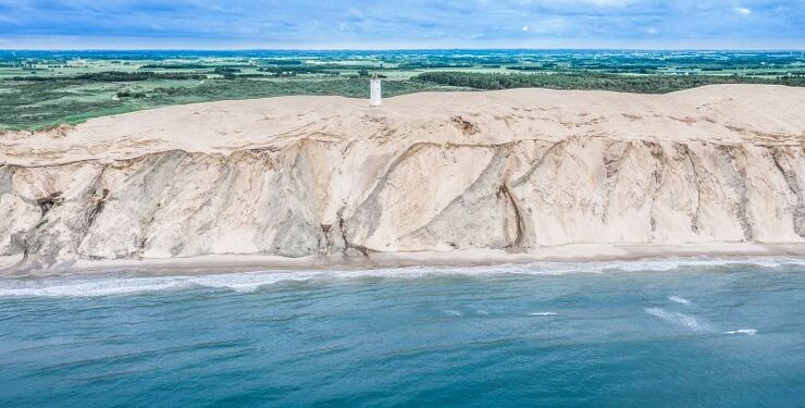 Rubjerg Knude syd for Lønstrup. Foto: VisitNordvestkysten.