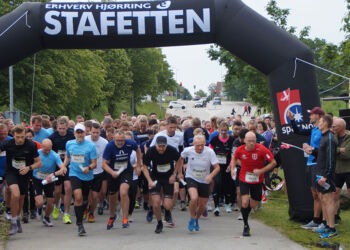 Erhverv Hjørring Stafetten. Foto: Arkiv.