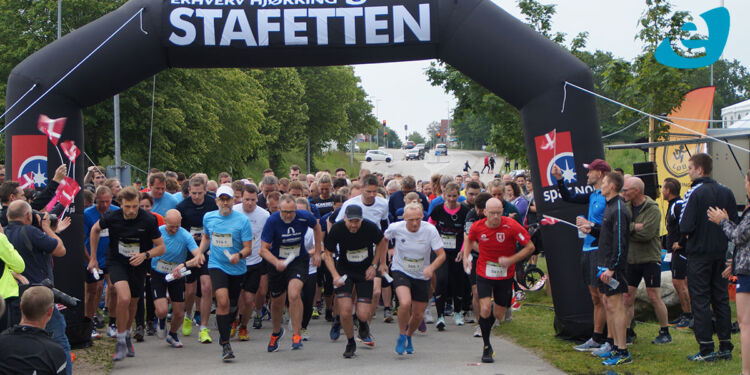 Erhverv Hjørring Stafetten. Foto: Arkiv.