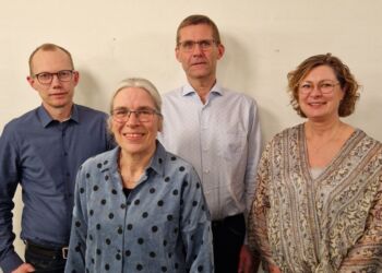 Fra venstre er det Lars Nielsen, Elsebeth Madvig, Bjarne Træholt og Henriette Kaarsbo.
