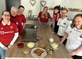 NordsøPosten var med til generalprøven på Nordsøen Oceanarium. Foto: Palle W. Nielsen.