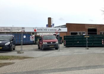 Hjørrings tidligere bowling- og gokartcenter er snart fjernet. Foto: Palle W. Nielsen