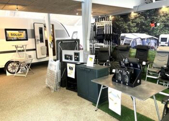 Hjørring Camping & Fritid har åbent hus til klokken 16 søndag. Foto: Palle W. Nielsen