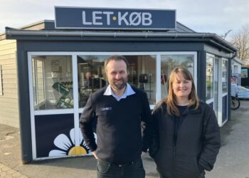 Victoria og René kan lørdag den 4. marts fejre kobberbryllup. Foto: Palle W. Nielsen