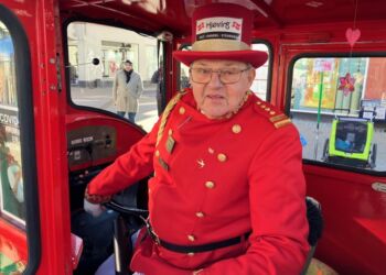 Krumme i toget. Foto: Arkiv.