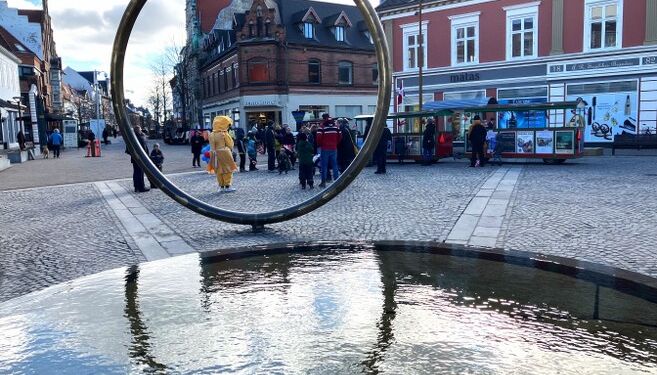 Der bliver indsat tog i forbindelse med Dana Cup - Krummetoget. Arkivfoto: Palle W. Nielsen