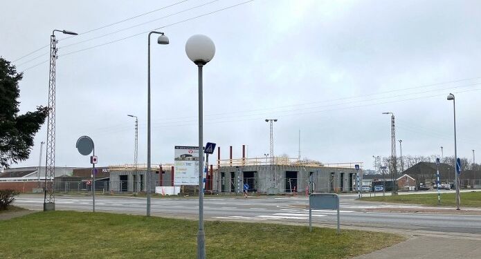 Forsikringsselskabet Vendsyssel forventer at flytte ind til oktober. Foto: Palle W. Nielsen