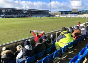 Efter næste weekends kamp i Hvidovre, resterer fem hjemmekampe på Nord Energi Arena. Arkivfoto: Palle W. Nielsen