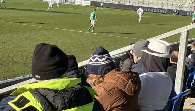 Slutspillet begynder den første weekend i april, og der venter fem kampe på Nord Energi Arena.
Arkivfoto: Palle W. Nielsen