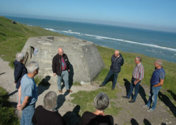 Rundvisning på Bunkermuseet ved Hirtshals Fyr. Foto: Arkiv.