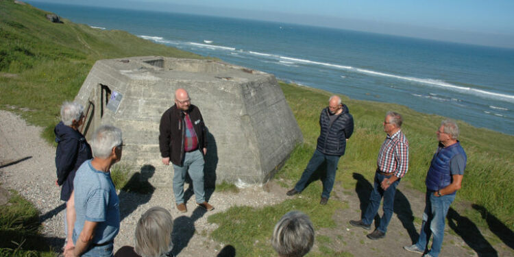 Rundvisning på Bunkermuseet ved Hirtshals Fyr. Foto: Arkiv.