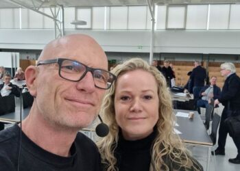 Ungdomsforsker Søren Østergaard fra  og EUC Nords Kvalitet- og Udviklingschef Karina Torp Møller.