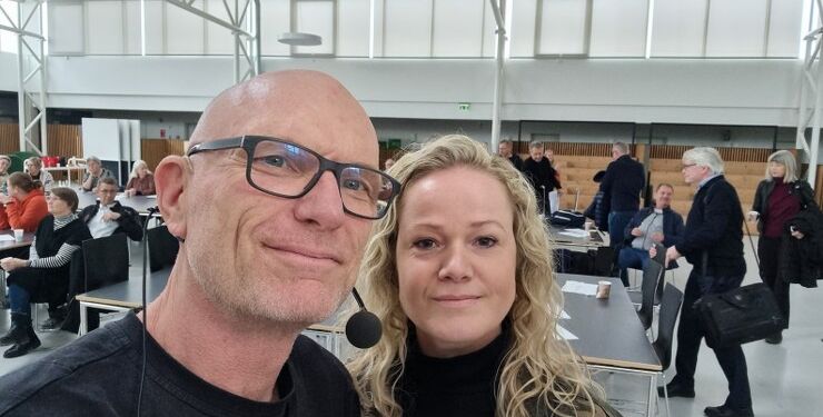 Ungdomsforsker Søren Østergaard fra  og EUC Nords Kvalitet- og Udviklingschef Karina Torp Møller.