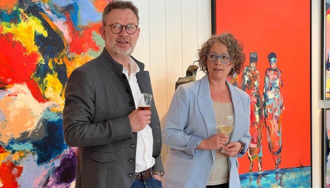 Henrik Konnerup og Chelina Bagger danner par både privat og i virksomheden &Os. Foto (arkiv): Niels Skipper.