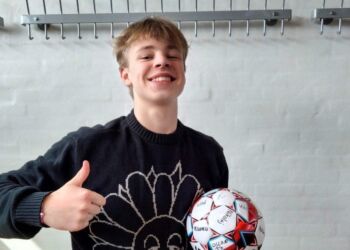 Kampens spiller blev Milo Therkelsen.