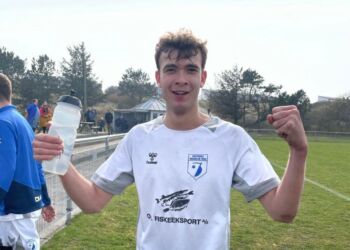 Kampens spiller Malthe Samuel. Foto: Niels Chr. Jakobsen.