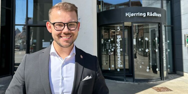 Mathias Holger Nielsen (C) er netop genvalgt til byrådet i Hjørring Kommune.  Foto: Arkiv.