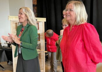Turistchef Laila Zielke og Sarah Jane Routledge, som både er hotelchef på Montra Skaga og formand for Hirtshals Turisme. Foto (arkiv): Niels Skipper.