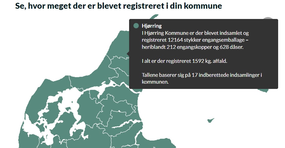 Mere end halvanden ton skrald samlet på en i - NordsøPosten.dk