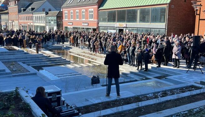 Byfornyelse i Hjørring. Foto: Arkiv.
