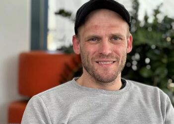 Fiminstruktør Christian Andersen er manden bag Synkefri. Han er 36 år og født og opvokset i Hirtshals. Foto: Henriette Maj Pedersen.