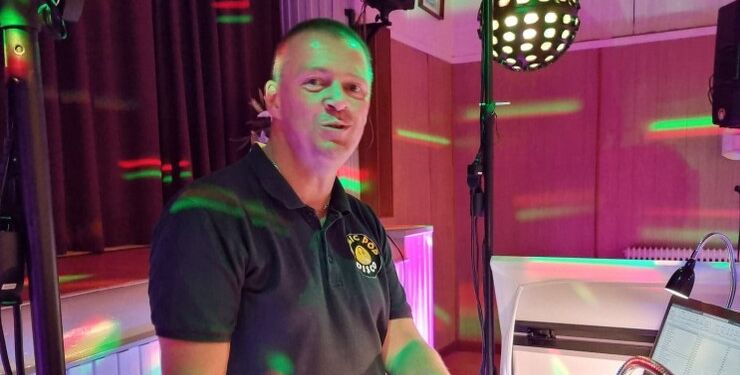 DJ Tom Michael Jensen.