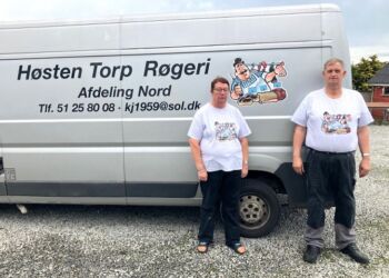 Astrid og Kristian Jensen driver deres virksomhed fra hjemmet ved Bindslev. Arkivfoto: Palle W. Nielsen